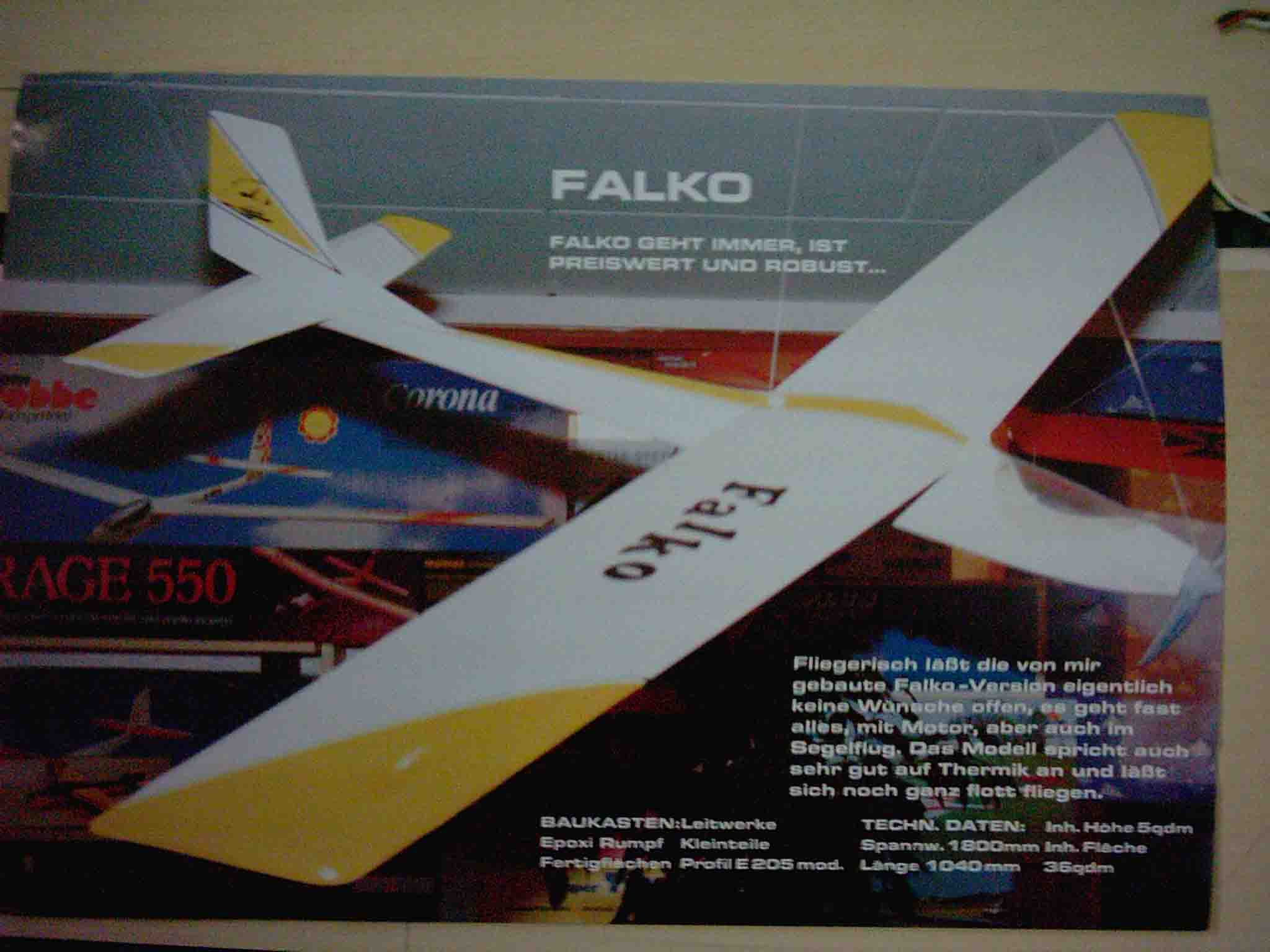 Falko 190 cm nur noch Ersatzteile